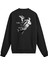 Sırt Baskılı Melek Tasarımlı Sweatshirt 1
