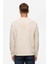 O Yaka Waffle Erkek Sweat SW2013700005 Bej 4