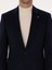 Erkek Lacivert Slim Fit %100 Kaşmir Flanel Ceket 50314254-VR033 7