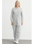 Çıtçıtlı Tunik Boy Eşofman Takım - Gri 3