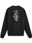 Sırt Baskılı Death Metal Iskelet Fenerli Sweatshirt 1