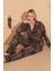 Leopar Süet Pijama Takım M 1