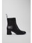 Kadın Kora Deri Bot - Siyah 1