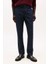 Erkek Bleecker Slim Fit Melanj Chino Pantolon - Lacivert 1