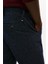 Erkek Bleecker Slim Fit Melanj Chino Pantolon - Lacivert 4
