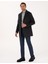 Erkek Antrasit Ex. Slim Fit Kaşe Kaban 50314200-VR006 4