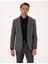 Erkek Füme Slim Fit Balıksırtı Ceket 50317640-VR058 1