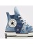 Chuck 70 Plus Unisex Denim Platform Sneaker 6