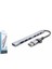 HDX7857 USB + Type-C Hub 7ın1 1-Usb3.0 6-Usb2.0 Gri 1