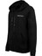Kadın Regular Fit Fermuarlı Kapüşonlu Sweatshirt - Siyah 3