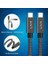 Solid 100W 5A Pd2.0 Type C To Type C Hızlı Şarj ve Data Kablosu 2 Metre Halat Örgülü Space Gray Lva-Tct 4