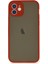 iPhone 12 Mini Kılıf Montreal Silikon Kapak - KIRMIZI-(5796) - N514J797-M95514 1