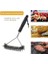 Barbekü Temizleyici, 2 Paket Metal Barbekü Izgara Temizleme Fırçası ve Kazıyıcı. 12 Inç ve 20 cm Çelik Barbekü Kıl Temizleyici Barbekü Izgara Mutfak Temizleme Fırçası Daha Kolay ve Etkili 5