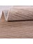 Sarinena Modern Kahverengi Polyester Pamuk Tabanlı Makine Halısı 5