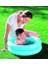 Plaj Topu Hediyeli- 51061, 2 Boğum Şişme Zemin Bebek HAVUZU,61X15 cm (Mavi) 4