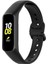 Galaxy Fit2 Ile Uyumlu Bileklik Kayışı Bileğe Göre Ayarlanabilen Esnek ve Kırılmayan Silikon Yapı Silikon Tpu Kordon Cordfit Galaxy Fit2 Termoplastik Siyah 1