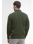 Essential Lambswool Half Zip Kazak OL54 Mıd Olıve 4