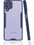 Galaxy M22 Kılıf Nxxa Parfe Kapak-Lacivert 1