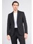 9148 Erkek Mono Yaka Slimfit Takım Elbise Siyah 1