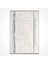 Labores Modern Gri Beyaz Polyester Kaydırmaz Makine Halısı 2