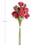 Yapay Çiçek Gül Demeti Kırmızı 60 Cm. 2