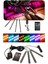 12 Ledli Rgb Işıklı Araç Içi Ayak Altı LED Oto Ampul Kumandalı 7 Renk 4