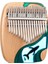 17 Tuş Kayın Ahşap Başparmak Parmak Piyano Mini Kalimba Taşınabilir Müzik Aleti 1