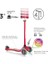 Primo Plus Işıklı Scooter - Kırmızı 2
