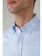 Erkek Uzun Kollu Regular Fit Pamuk Açık Mavi Gömlek GMEKS252064_33 3