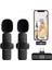 Kablosuz Yaka Mikrofonu Type-C 2 Adet Mini Mikrofon Youtube/tiktok/reels/podcast Çekim Mikrofonu 1