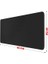 Süper Kalite 90X40 Büyük Boy Xxl Mouse Pad Kauçuk Alt Taban, Yumuşak Kumaş Oyuncu Mousepad, Bilgisayar ve Dizüstü Bilgisayar Uyumlu 90 40 Mouse Pad (Düz Siyah) 3