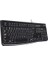K120 USB Kablolu Klavye, Sayısal Tuş Takımına Sahip, Sıvı Dökülmelerine Dayanıklı, Türkçe Q Klavye, Siyah 4