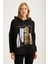 Yaldızlı Pano Desenli Sweat 1