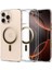 iPhone 16 Pro ile Uyumlu Ince Magsafe Kılıf Ultra Hybrid Sararma Karşıtı Duraclear Hava Kanalı Teknolojisi Askeri Sınıf Koruma Magfit Gold Şeffaf Kapak - ACS08132 1