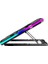 Sx-45 Freezer 9 Rgb Fanlı Notebook Soğutucu Stand LCD Ekranlı Siyah 10-19 Inç 1 USB 1 Type-C 4