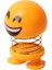 Kahkaha Atan Emoji Smile Zıp Zıp Kafa 8 cm Araba Torpido Süsü Masaüstü Dekoratif Figür Pasta Süsü 3