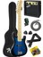 CEG-30BL 4-6 Yaş Çocuklar Için Amfili Full 1/4 30 Inç Elektro Gitar Seti Blue Black 1