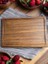 Woodart Iroko Tek Parça - Yekpare - Masif Steak Board - Oluklu Kesme Tahtası Büyük Boy 40 x 27,5 cm 3