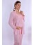 Pembe Hamile Lohusa Pijama Takımı 7