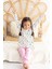 %100 Pamuk Kelebekli Bebek Çocuk Pijama Takımı 2