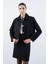 Shirley Klasik Yaka Büyük Cepli Ceket Siyah 3
