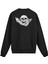 Sırt Baskılı Death Metal Kurukafa Sweatshirt 1