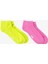 Unıted4 Street Ankle Kadın Pembe/sarı 2'li Çorap 1