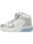 Arendelle-Int 5pr Gümüş Kız Çocuk High Sneaker 3