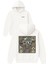 Computer Scıence Tasarım Baskılı Oversize Beyaz Kapüşonlu Sweatshirt 1