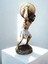 Beyaz Polyester Atlas Biblosu Mitolojik Heykel Biblo 20 cm 3