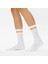4 Street Erkek Beyaz Renkli Şeritli 3'lü Çorap 4