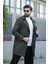 Erkek Premium Apoletli Deri Trençkot & Pardesü 1