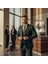 Slim Fit, Mono Yaka, Blazer, Erkek Takım Elbise, Erkek Zümrüt Yeşili 2