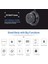Mini Kamera Full Hd 1080P Kablosuz Güvenlik Kamerası Ip Kamera Taşınabilir Ev Kamera, Iç ve Dış Mekan Için Gece Görüş ve Alarm ile 2
